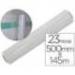 Film extensible Q-connect manual ancho 500 mm largo 145 metros espesor 23 micras transparente