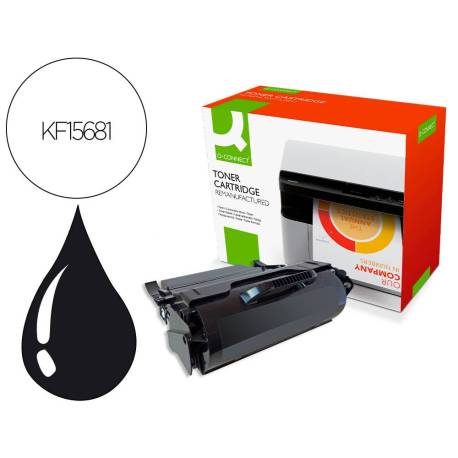 Toner compatible Lexmark Negro T650 