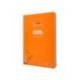 CUADERNO ESPIRAL LIDERPAPEL DIN A4 PAUTAGUIA TAPA PLASTICO80H 90GR CUADRO PAUTADO 3MM CON MARGEN NARANJA