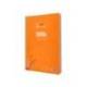 CUADERNO ESPIRAL LIDERPAPEL DIN A4 PAUTAGUIA TAPA PLASTICO 80H 90GR CUADRO PAUTADO 4MM CON MARGEN NARANJA