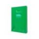 CUADERNO ESPIRAL LIDERPAPEL DIN A4 PAUTAGUIA TAPA PLASTICO 80H 90GR CUADRO PAUTADO 4MM CON MARGEN VERDE