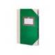 LIBRO CARTONE COSIDO FERNANDES FLECHA DIN A5+ LISO 50 HOJAS 100 GR COLOR VERDE
