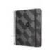 AGENDA ESPIRAL ANTARTIK PATTERN A5+ 2025 DIA PAGINA NEGRO PAPEL 80 GR