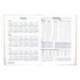 AGENDA ENCUADERNADA LIDERPAPEL CRETA 170X240 MM 2025 DIA PAGINA ROSA NUDE PAPEL 70 GR