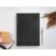 AGENDA ENCUADERNADA LIDERPAPEL CORFU A4 2025 DIA PAGINA COLOR NEGRO PAPEL 60 GR