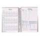 AGENDA ESPIRAL LIDERPAPEL OLBIA A5 2025 DIA PAGINA ROJO PAPEL 60 GR