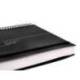 AGENDA ESPIRAL LIDERPAPEL OLBIA A5 2025 DIA PAGINA NEGRO PAPEL 60 GR