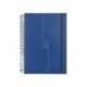 AGENDA ESPIRAL LIDERPAPEL OLBIA A5 2025 DIA PAGINA AZUL PAPEL 60 GR