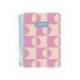 AGENDA ESPIRAL LIDERPAPEL CLASSIC DIN A5 2025 DÍA PÁGINA COLOR ROSA PAPEL 70 GR