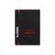 CUADERNO CON GOMILLA ANTARTIK NOTES TAPA BLANDA DIN A5 HOJAS RAYAS NEGRO Y ROJO 80 HOJAS 80 GR FSC