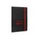 CUADERNO CON GOMILLA ANTARTIK NOTES TAPA BLANDA DIN A5 HOJAS PUNTOS NEGRO Y ROJO 80 HOJAS 80 GR FSC