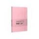 CUADERNO CON GOMILLA ANTARTIK NOTES TAPA BLANDA A5 HOJAS CUADRICULA ROSA PASTEL 80 HOJAS 80 GR FSC