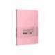 CUADERNO CON GOMILLA ANTARTIK NOTES TAPA BLANDA DIN A5 HOJAS RAYAS ROSA PASTEL 80 HOJAS 80 GR FSC