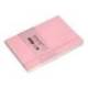 CUADERNO CON GOMILLA ANTARTIK NOTES TAPA BLANDA DIN A5 HOJAS RAYAS ROSA PASTEL 80 HOJAS 80 GR FSC