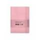 CUADERNO CON GOMILLA ANTARTIK NOTES TAPA BLANDA DIN A5 HOJAS LISAS ROSA PASTEL 80 HOJAS 80 GR FSC