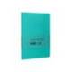 CUADERNO CON GOMILLA ANTARTIK NOTES TAPA BLANDA DIN A5 HOJAS CUADRICULA TURQUESA 80 HOJAS 80 GR FSC