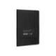 CUADERNO CON GOMILLA ANTARTIK NOTES TAPA BLANDA DIN A5 HOJAS RAYAS NEGRO 80 HOJAS 80 GR FSC