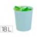 PAPELERA PLASTICO ARCHIVO 2000 ECOGREEN 100% RECICLADA 18 LITROS COLOR AZUL