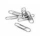 CLIPS ZINC MARCA Q-CONNECT N 1 LABIADOS 20 MM CAJA DE 100 UNIDADES