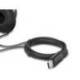 AURICULAR KENSINGTON HI-FI CON MICROFONO USB CABLE 180 CM NEGRO