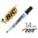 Rotulador Bic velleda punta redonda 1,3 mm negro para pizarra blanca