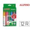 Rotulador Alpino Standard Punta Fina Lavable Caja de 12 rotuladores