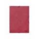 Carpetas gomas carton prespan Liderpapel A3 Rojo/rosado