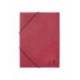 Carpetas gomas carton prespan Liderpapel A3 Rojo/rosado