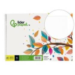 Bloc dibujo Liderpapel Folio 20 hojas 90 gr