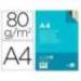 Papel Liderpapel Colores Surtidos 80 g/m2 A4 100 hojas