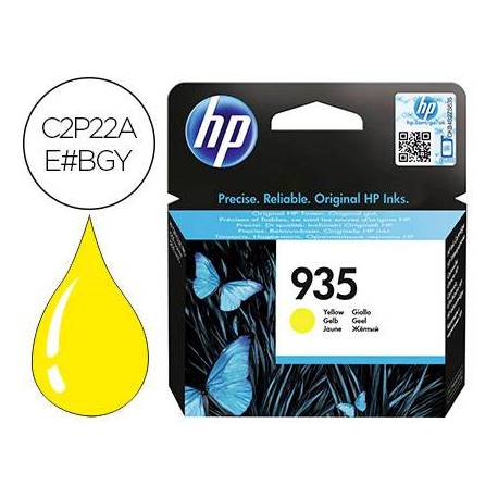 CARTUCHO INK-JET HP 935 COLOR AMARILLO C2P22AE