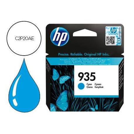 CARTUCHO INK-JET HP 935 COLOR CIAN C2P20AE