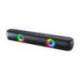 BARRA DE SONIDO MARCA Q-CONNECT BLUETOOTH CON ILUMINACION LED Y CONTROL DE VOLUMEN COLOR NEGRO