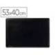 Vade de sobremesa Durable Negro Plastico 53x40 cm