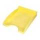 BANDEJA SOBREMESA PLASTICO Q-CONNECT COLOR AMARILLO PASTEL OPACO 240X70X340MM