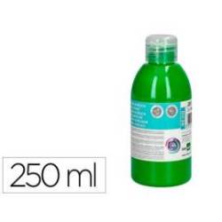 PINTURA ACRILICA LIDERPAPEL BOTE DE 250 ML COLOR VERDE