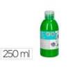 PINTURA ACRILICA LIDERPAPEL BOTE DE 250 ML COLOR VERDE
