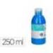 PINTURA ACRILICA LIDERPAPEL BOTE DE 250 ML COLOR CIAN