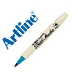 ROTULADOR ARTLINE SUPREME BRUSH EPFS PINTURA BASE DE AGUA PUNTA TIPO PINCEL TRAZO FINO COLOR TURQUESA