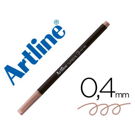 ROTULADOR ARTLINE SUPREME EPFS200 FINE LINER PUNTA DE FIBRA COLOR MARRON CLARO 0,4 MM