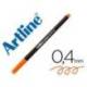 ROTULADOR ARTLINE SUPREME EPFS200 FINE LINER PUNTA DE FIBRA COLOR NARANJA 0,4 MM