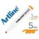 ROTULADOR ARTLINE FLUORESCENTE EK-660 COLOR NARANJA PASTEL PUNTA BISELADA