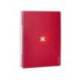 CUADERNO ESPIRAL LIDERPAPEL DIN A4 MICRO ANTARTIK CUADRICULA 5 MM COLOR ROJO 80H