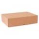 CAJA AUTOMONTABLE MARCA Q-CONNECT PARA E-COMMERCE Y REGALO CARTON RECICLADO CANAL SIMPLE 3 MM KRAFT 430X320X150 MM