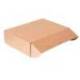 CAJA AUTOMONTABLE MARCA Q-CONNECT PARA E-COMMERCE Y REGALO CARTON RECICLADO CANAL SIMPLE 3 MM KRAFT 210X180X60 MM