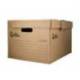 CAJON CONTENEDOR MARCA LIDERPAPEL CARTON MANUAL PARA 3 CAJAS ARCHIVO DEF. FOLIO / 3 ARCHIVADORES A-Z 387X333X260MM