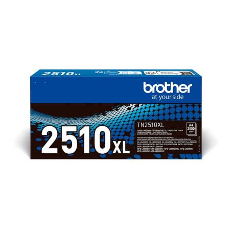 TONER BROTHER TN2510XL MFC-L2860DWE / L2627DWE / L2400DWE COLOR NEGRO 3000 PAGINAS