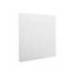 PIZARRA COLOR BLANCA NOBO MODULAR SIN MARCO ACERO MAGNETICA 450X450 MM