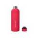 BOTELLA PORTALIQUIDOS MARCA ANTARTIK ISOTERMICA ACERO INOXIDABLE LIBRE DE BPA COLOR FUCSIA 500 ML