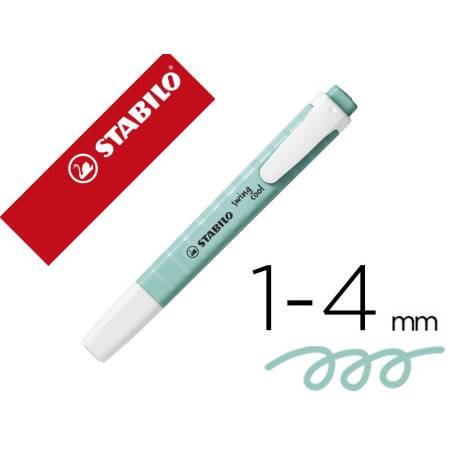 ROTULADOR STABILO FLUORESCENTE SWING COOL COLOR PASTEL TURQUESA